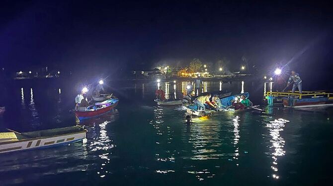 Fährunglück in Indonesien