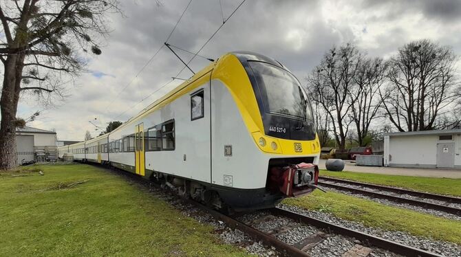 So wie dieser Vorreiter werden die Züge zwischen Ermstal und Ammertal bald alle aussehen – bis mindestens 2030.  FOTO: DEUTSCHE