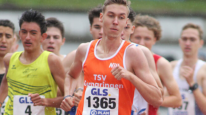 Zweiter über 1.500 Meter: Yannick Graf.