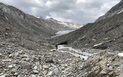 Der Langtalferner, ein Gletscher im Ötztal, beziehungsweise dessen kläglicher Rest.  FOTOS: ZABOTA