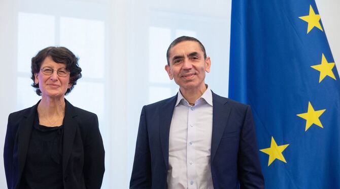 Özlem Türeci und Uğur Şahin