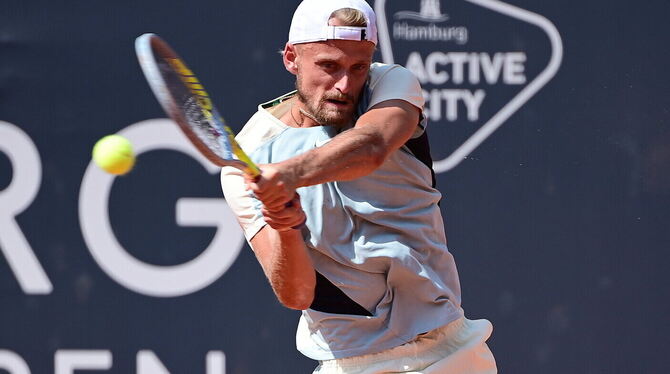 Nach neun Monaten zurück auf der Tennis-Tour: Nicola Kuhn. FOTO: HORKY/WITTERS