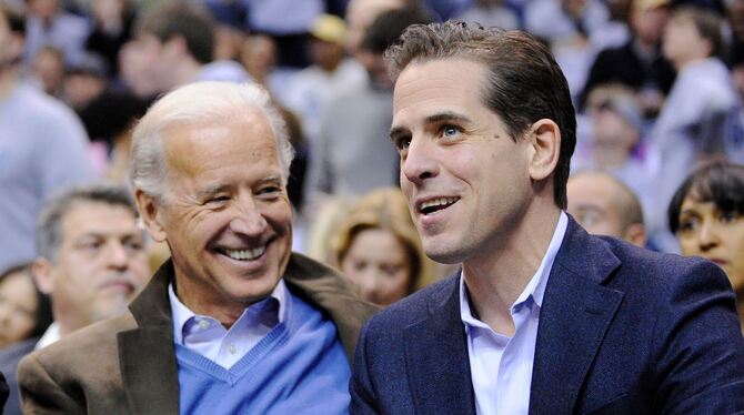 Joe und Hunter Biden Joe und Hunter Biden