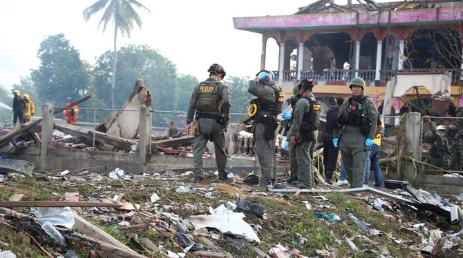 Explosion in Thailand