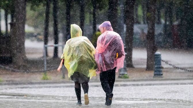 Heftiger Regen Heftiger Regen