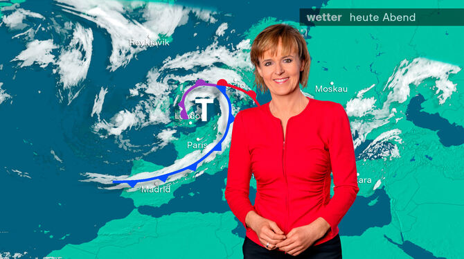 Katja Horneffer moderiert bereits seit 30 Jahren das Wetter im ZDF.