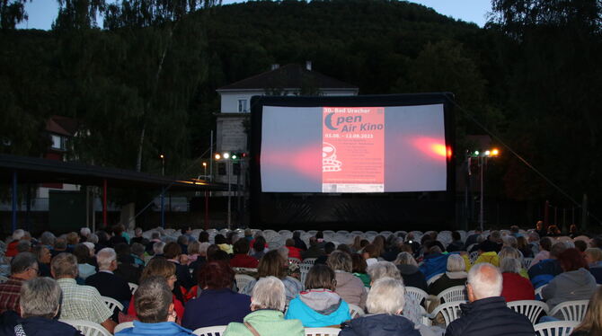 Neuer Ort, altes Prinzip: Zum inzwischen 30. Mal werden in Bad Urach Filme unter freiem Himmel gezeigt