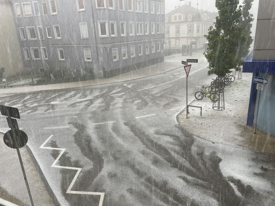 Unwetter reutlingen