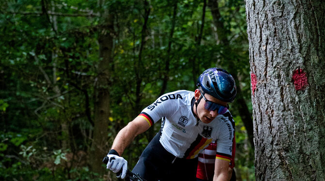 Im Vorjahr Dänemark, jetzt Schottland: Auch bei der diesjährigen Mountainbike-WM treten Martin Frey (Bild) und seine Konkurrente