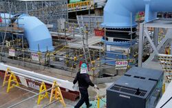 Vor Kühlwasser-Ableitung aus Atomruine Fukushima