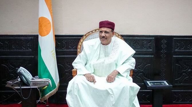 Festgesetzter nigrischer Präsident Bazoum