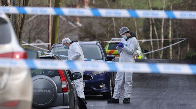 Schüsse auf Polizisten in Nordirland