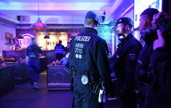 Razzia gegen Clan-Kriminalität in Essen.  FOTO: FASSBENDER/DPA 