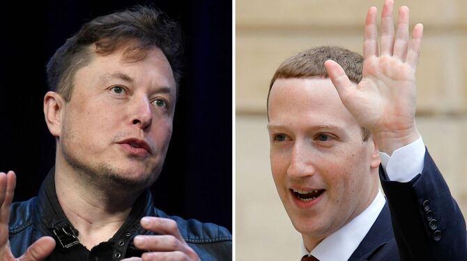 Elon Musk und Mark Zuckerberg