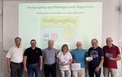 Freuen sich schon jetzt auf die Eröffnung des neuen Wolfgangwegs – von Pfullingen nach Regensburg – im kommenden Jahr: Dekan Her