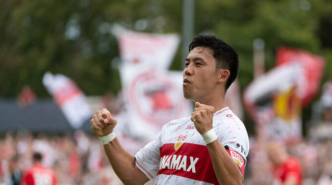 Vor Wechsel  zum FC Liverpool: Wataru Endo. FOTO: FRANK/EIBNER