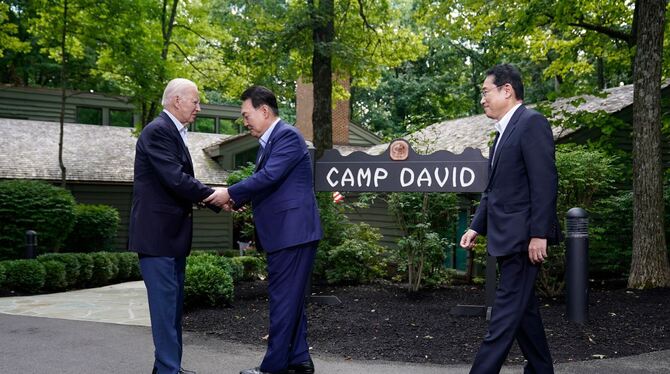 Gipfeltreffen in Camp David