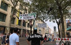 Protest in Karlsruhe