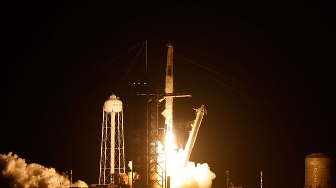 SpaceX-Start zur ISS