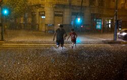 Starkregen in Spanien