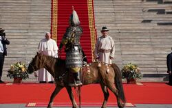 Papst Franziskus in der Mongolei