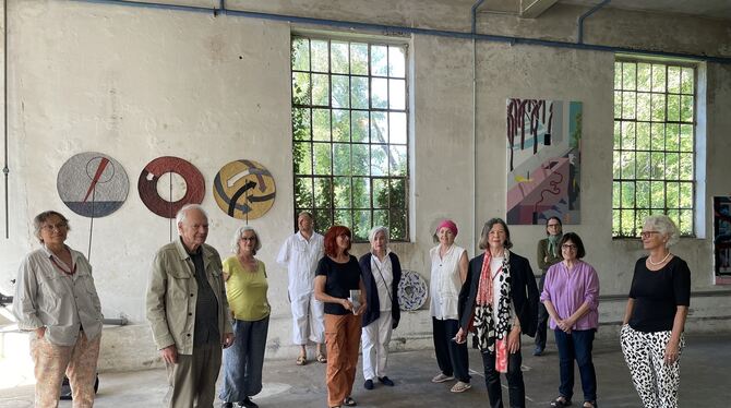Das sind die Künstlerinnen und Künstler, die ausstellen (von links): Sabine Weissinger, Gerhard W. Feuchter, Barbara Wünsche-Keh
