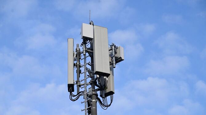 Mobilfunknetz - 5G-Mobilfunkmast