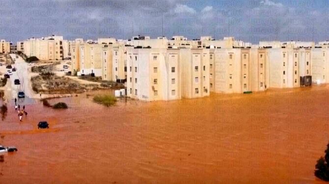 Unwetter in Libyen