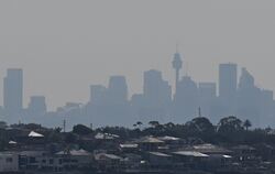 Sydney in Rauch gehüllt