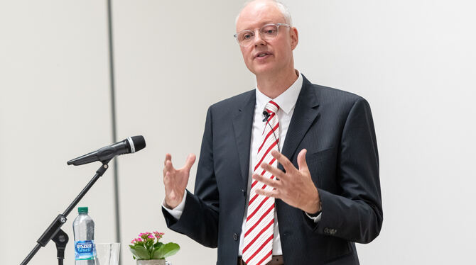 Professor Markus Nawroth, Geschäftsführer der Standortagentur Neckar-Alb.