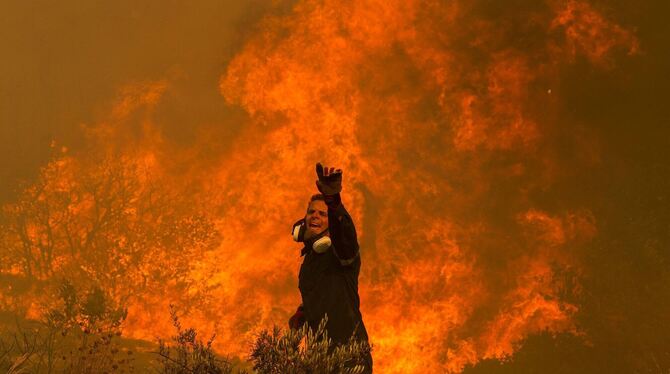 Waldbrände in Griechenland