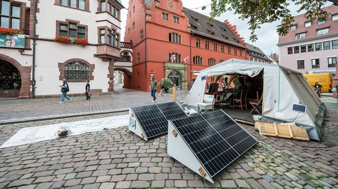 Streit um Freiburger Klimacamp