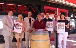 Gemeinschaftsprojekt: Die Akteure stellen den Weinkulturtag am 24. September vor, der mit einem verkaufsoffenen Sonntag verbunde