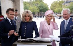 Britisches Königspaar auf Staatsbesuch in Frankreich