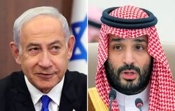 Benjamin Netanjahu und Mohammed bin Salman