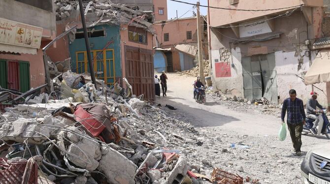 Nach dem Erdbeben in Marokko