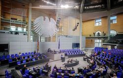 Sitzung des Bundestags zum Thema Klimaschutzgesetz