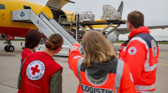 DRK-Hilfstransport startet nach Libyen