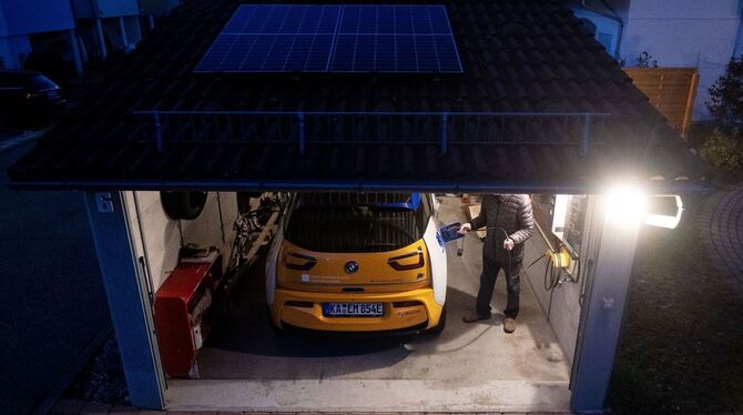 Solarstrom für Elektroautos