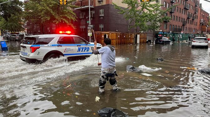 Hochwasser in New York