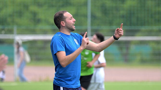 Legt sein Traineramt nach zweieinhalb Jahren bei den Young Boys Reutlingen nieder: Yasin Yilmaz. FOTO: BAUR