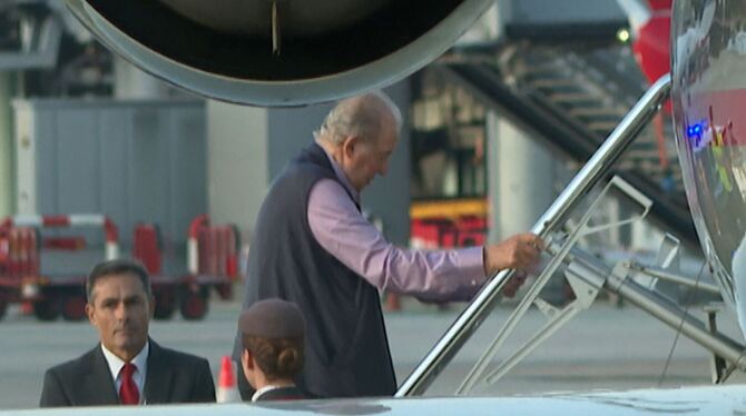 Spaniens ehemaliger König Juan Carlos verlässt Spanien