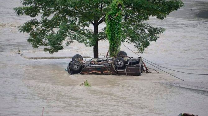 Sturzflut in Indien