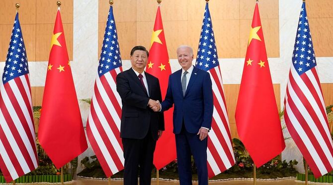 Xi Jinping und Joe Biden