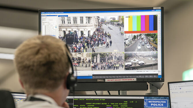 Großbritannien hat nach China und den USA die meisten Überwachungskameras pro Kopf. FOTO: LAWSON/DPA