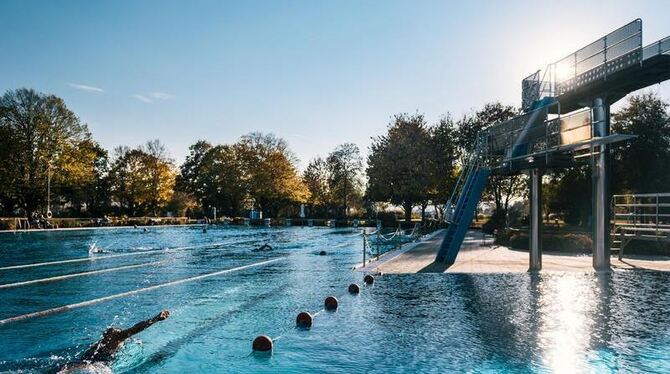 Drittstärkste Bilanz bei den Besucherzahlen in den letzten zehn Jahren für das Freibad Tübingen.