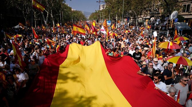 Proteste in Spanien