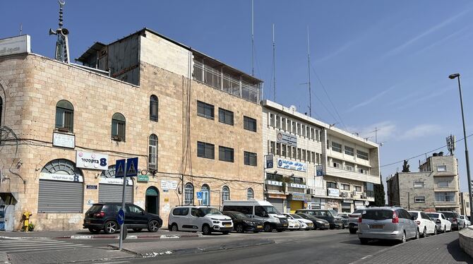 Die Straßen von Ost-Jerusalem am Sonntag: Wegen eines Streiks sind fast alle Läden geschlossen, es herrscht fast gespenstische S