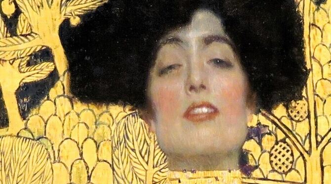 Gustav Klimts Gemälde »Judith« (1901) ist in der Ausstellung »Secessionen« in der Alten Nationalgalerie in Berlin zu sehen.