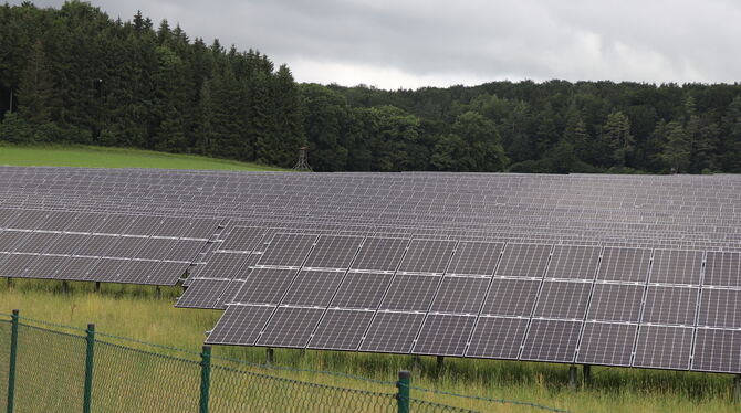 Auf Gemarkung Steingebronn wollen die Stadtwerke Tübingen eine Freiflächen-Fotovoltaikanlage bauen.